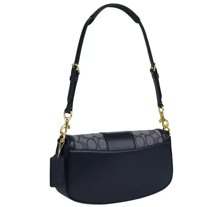 Alternative view of Túi Coach Shoulder Tote ‘Dark Blue’ CT767-IMX1X