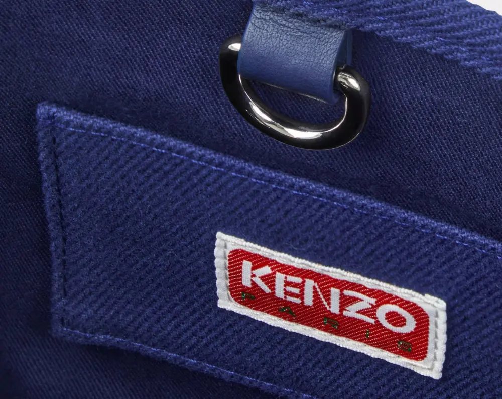 Alternative view of Túi Kenzo Small Utility Tote ‘Deep Sea Blue’ FE58SA910FE175