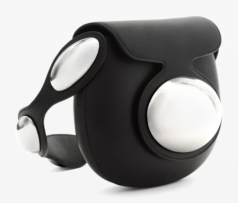 Alternative view of Túi Alexander Wang Dome Small Smooth Cow Leather 'Black' 20323K64L001