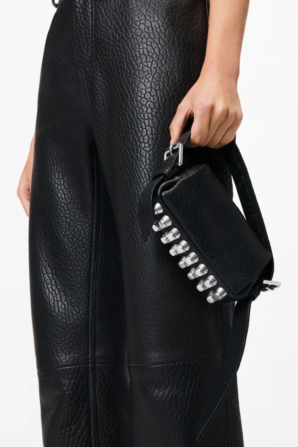 Túi Alexander Wang Ricco Mini Crossbody Bag 'Black' 20424x10l001 - Ảnh 4