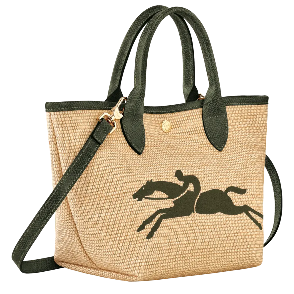 Túi Longchamp Le Panier Pliage S Basket Bag 'Khaki' 10144HZB292 - Ảnh 5