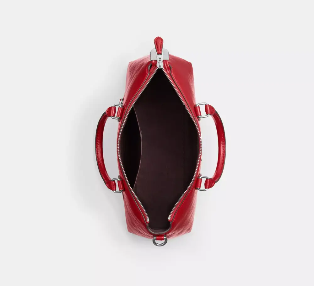Túi Coach Georgia Satchel Bag ‘Red’ CV942-SV2FRD - Ảnh 3