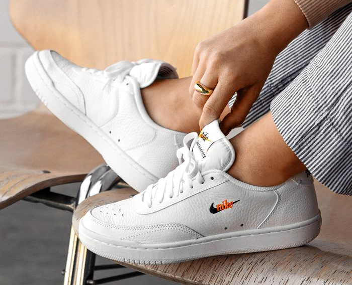 Giày Nike Wmns Court Vintage Premium ‘White’ CW1067-100 - Ảnh 2
