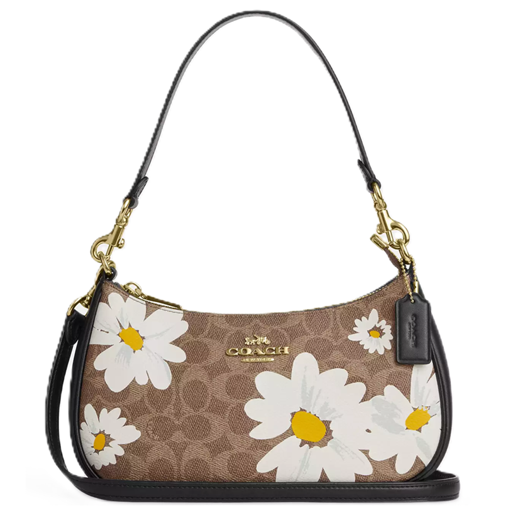 Túi Coach Teri Signature Canvas Floral Print ‘Multicolor’ CZ586-IMTAM