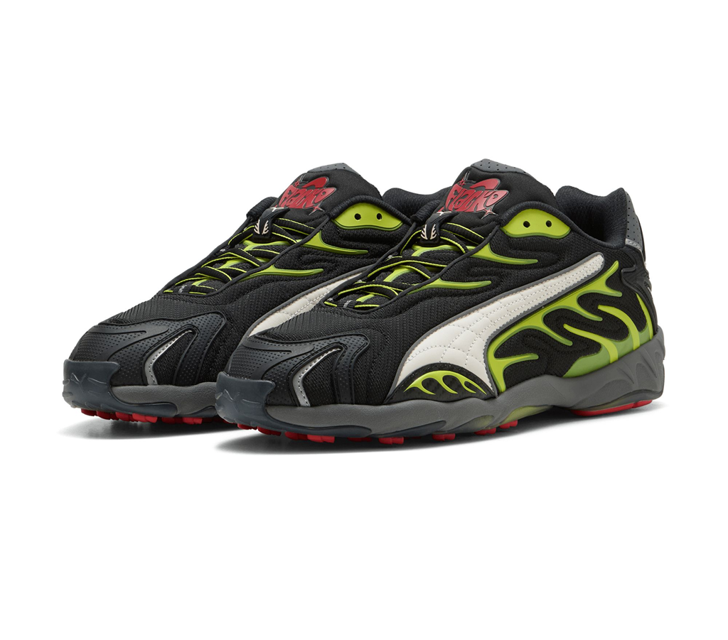 Giày Puma x A$AP Rocky Inhale 'Black Lime Pow' 402459-01 - Ảnh 3