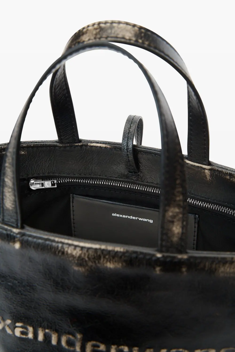 Alternative view of Túi Alexander Wang Punch Small Tote Bag 'Black' 20424T71L021C