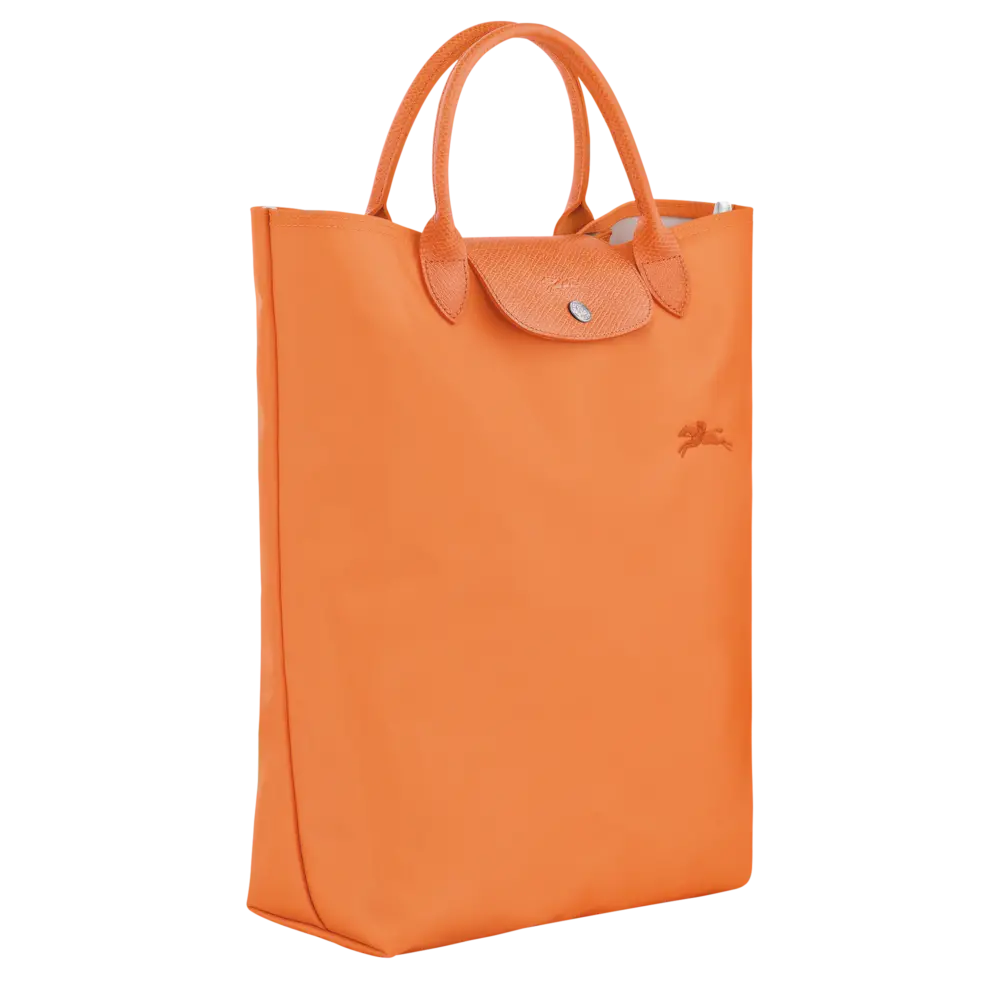 Túi Longchamp Le Pliage Green M Tote Bag 'Orange' 10168919P54 - Ảnh 3