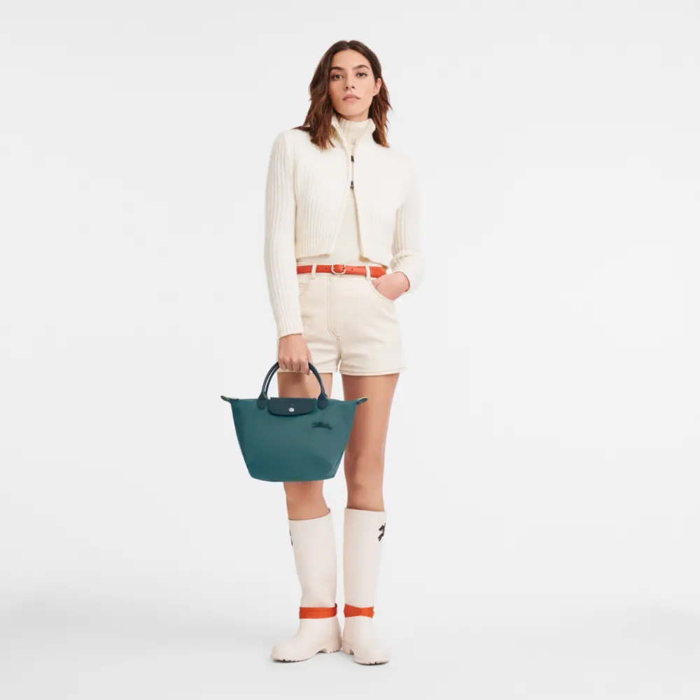 Alternative view of Túi Longchamp Le Pliage Green S Handbag 'Peacock' L1621919P89