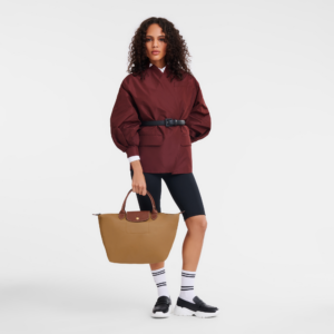 Alternative view of Túi Longchamp Le Pliage Original M Handbag 'Fawn' L1623089P86