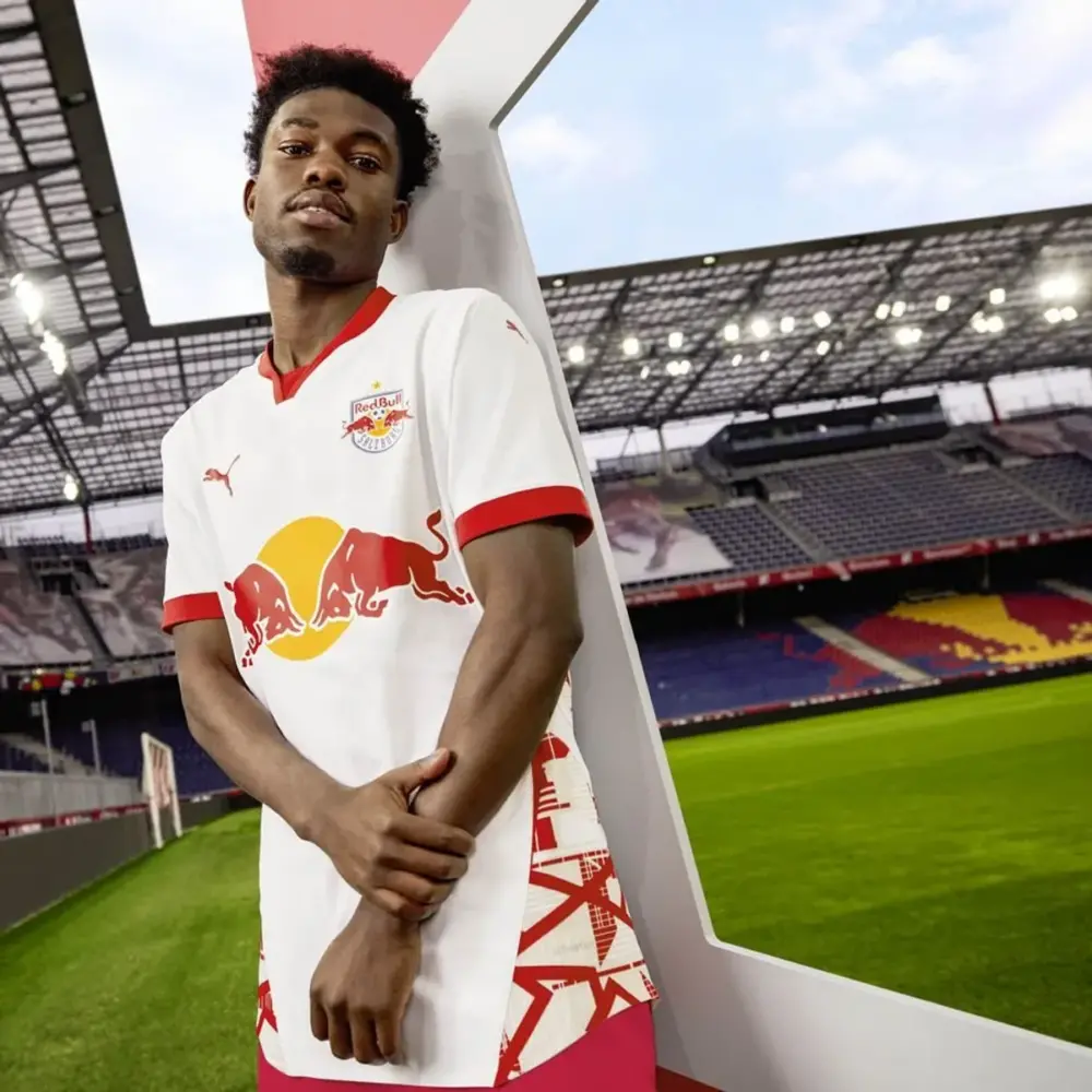 Alternative view of Áo Puma RB Salzburg Home Shirt 2024/25 ‘White’ 776429-01