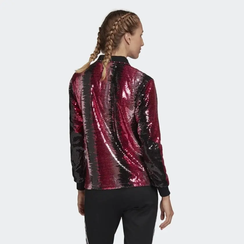 Alternative view of Áo Adidas Originals x Anna Isoniemi Jersey ‘Black Pink’ FM7299