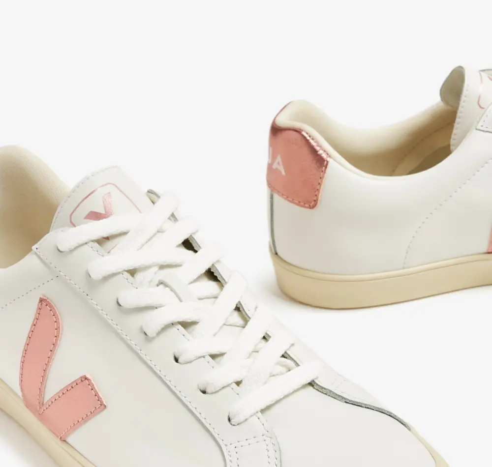 Alternative view of Giày Veja Esplar Leather ‘White Nacre’ EO0203512A