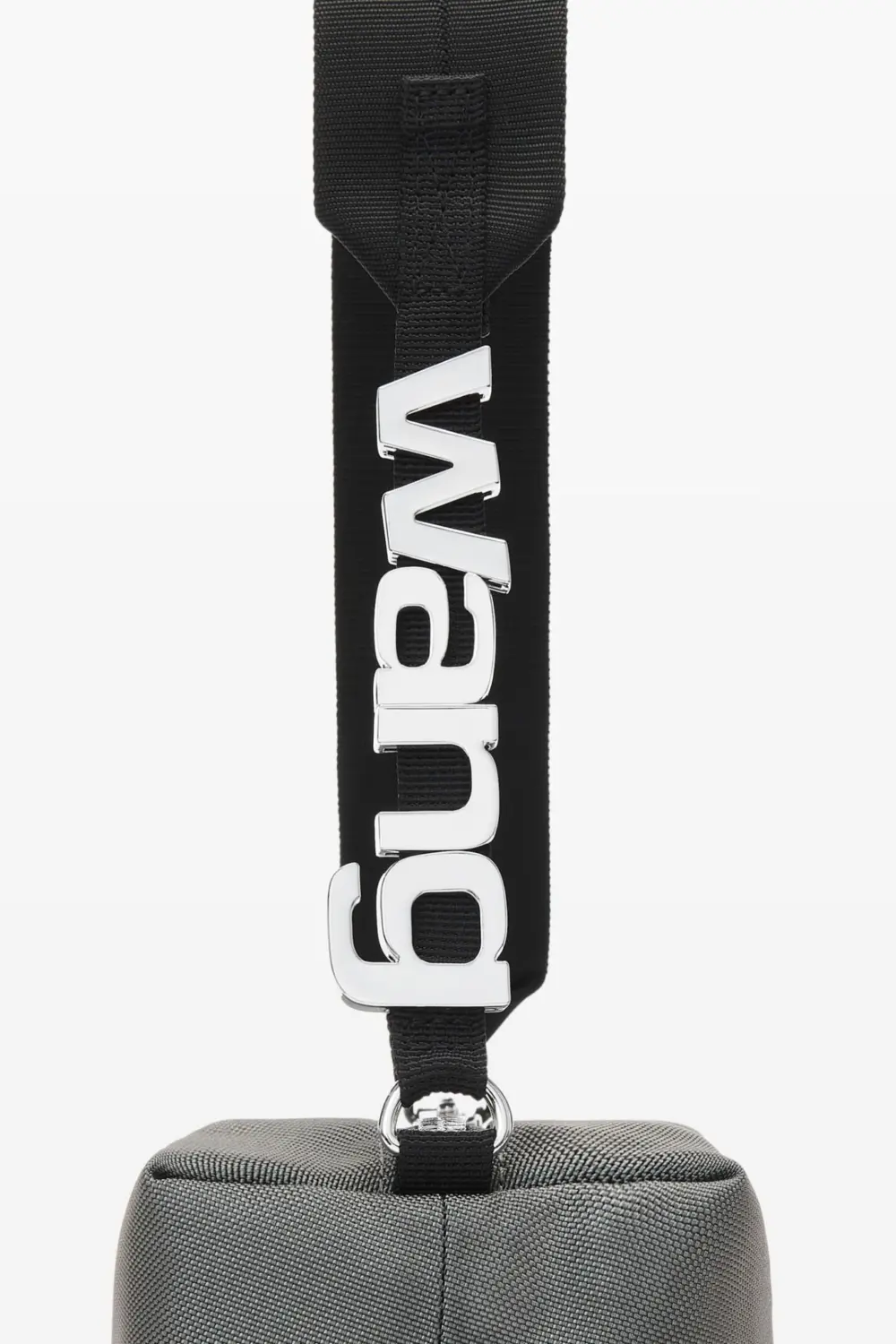 Alternative view of Túi Alexander Wang Heiress Sport Medium Pouch In Nylon 'Smoked Pearl' 20421R70T068