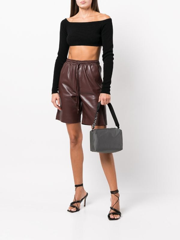 Túi Alexander Wang Heiress Sport Medium Pouch In Nylon 'Smoked Pearl' 20421R70T068 - Ảnh 4