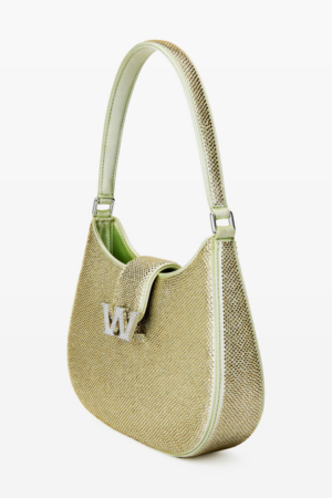 Alternative view of Túi Alexander Wang W Legacy Small Hobo In Crystal Satin 'Lemon' 20223R3MV752