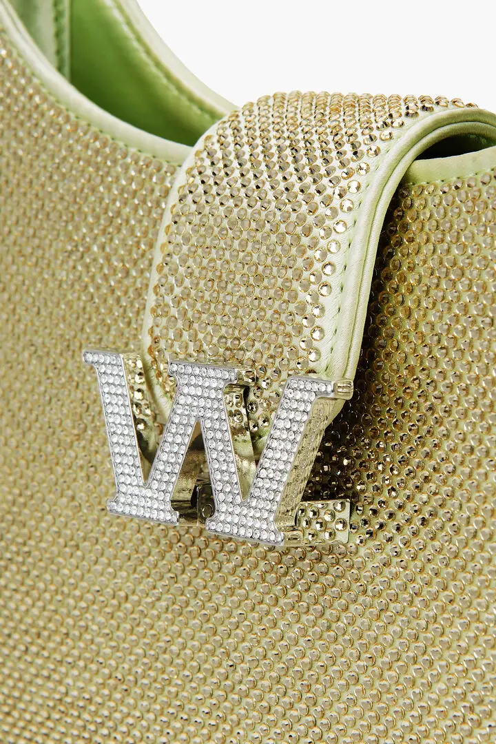 Túi Alexander Wang W Legacy Small Hobo In Crystal Satin 'Lemon' 20223R3MV752 - Ảnh 5
