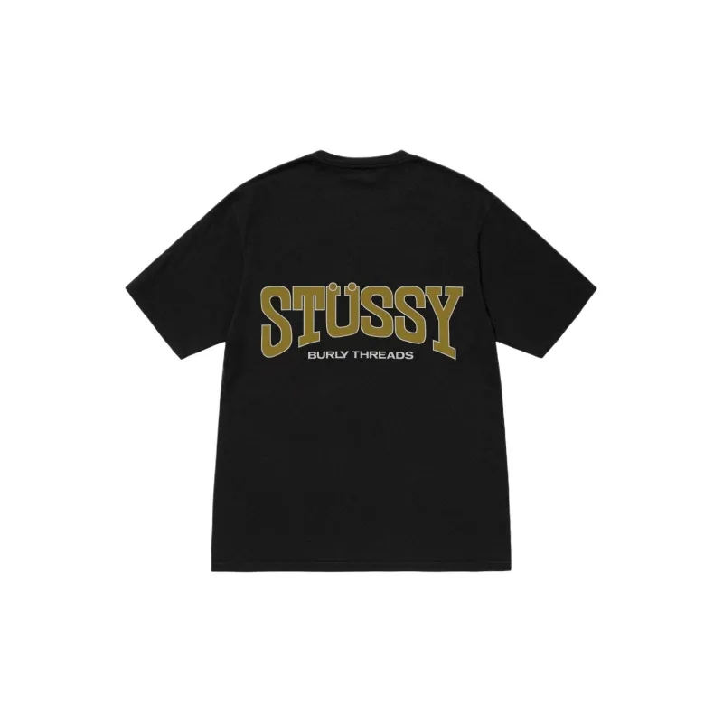Áo Stussy Burly Threads ‘Black’ 1905027 - Ảnh 2