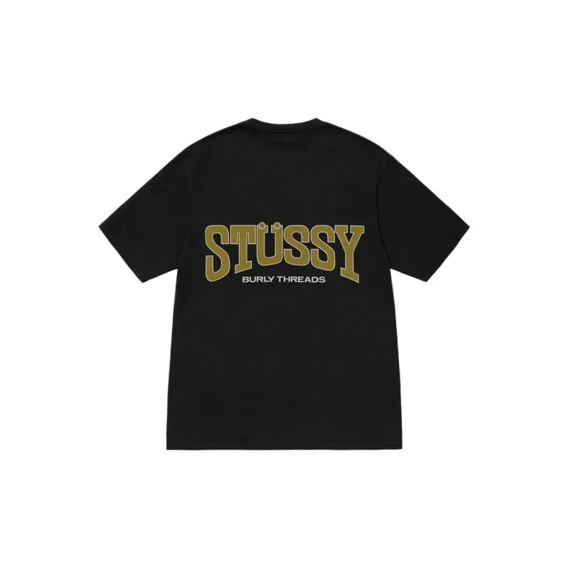 Alternative view of Áo Stussy Burly Threads ‘Black’ 1905027