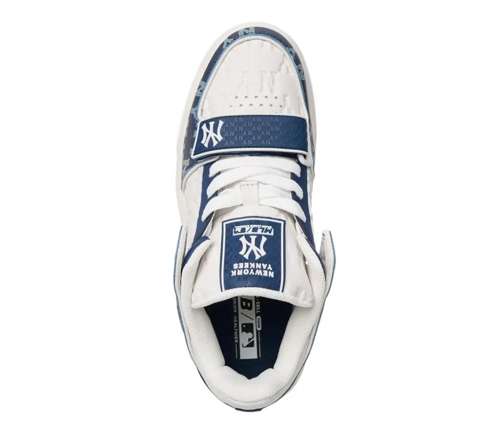 Alternative view of Giày MLB Korea Chunky Liner Mid Classic Monogram New York Yankees 'Navy' 3ASXCMM4N-50NYS