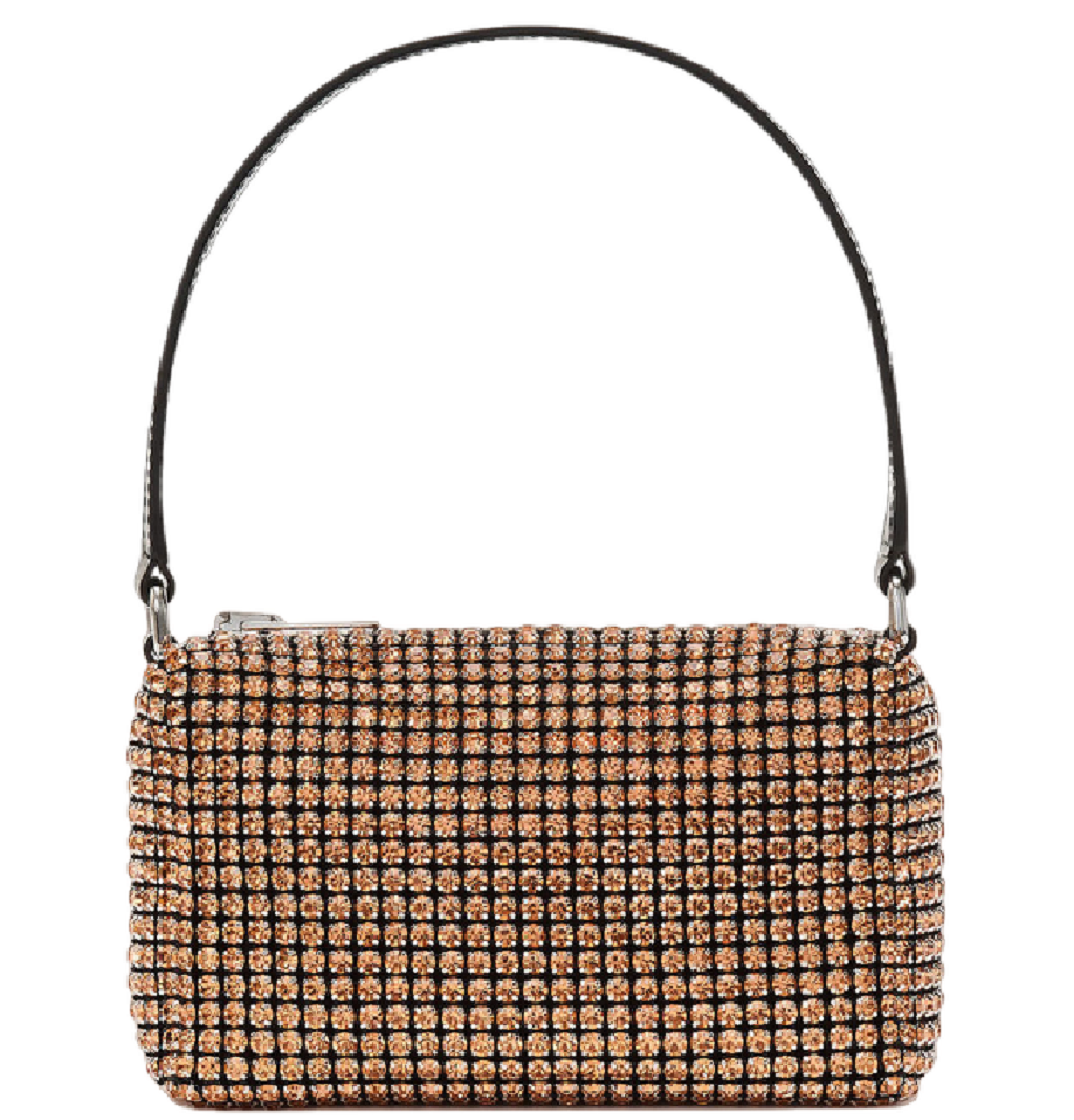 Túi Alexander Wang Heiress Medium Crystal Mesh 'Faded Neon Orange' 20122P10M828