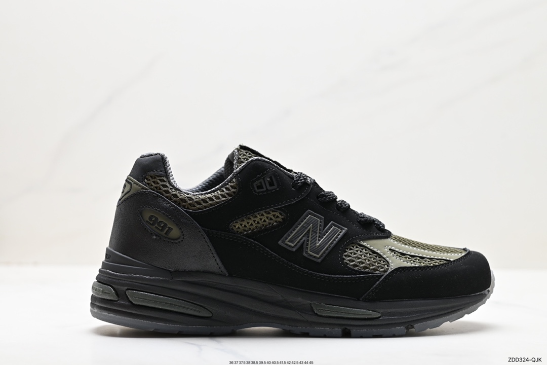 Giày Stone Island × New Balance 991V2 "Black" M991SD2 - Ảnh 6