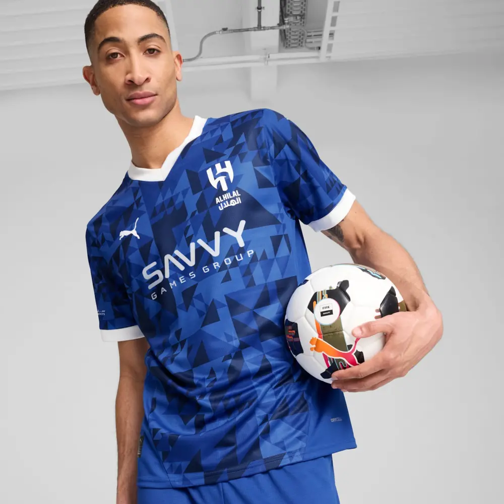 Áo Puma Al Hilal Saudi F.C. 24/25 Home Jersey ‘Blue’ 778881-01 - Ảnh 3