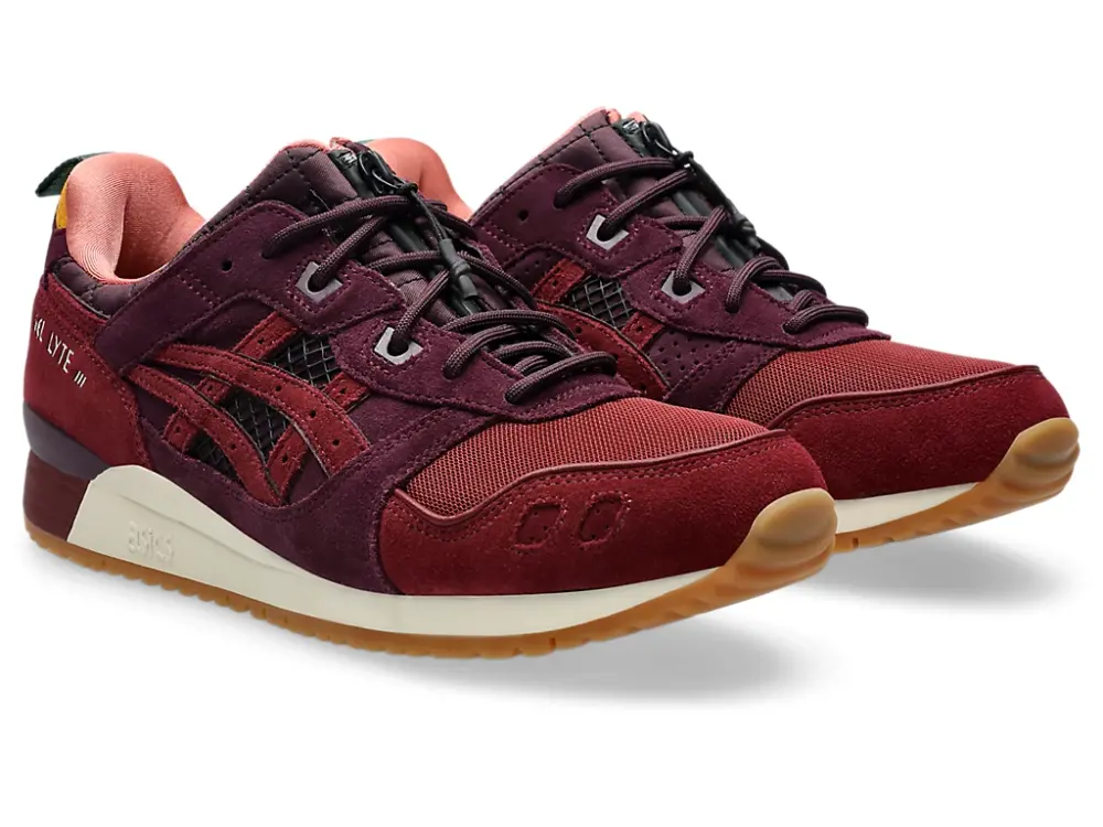 Alternative view of Giày Asics Mita x Gel-Lyte III OG 'Bordeaux' 1203A578-600