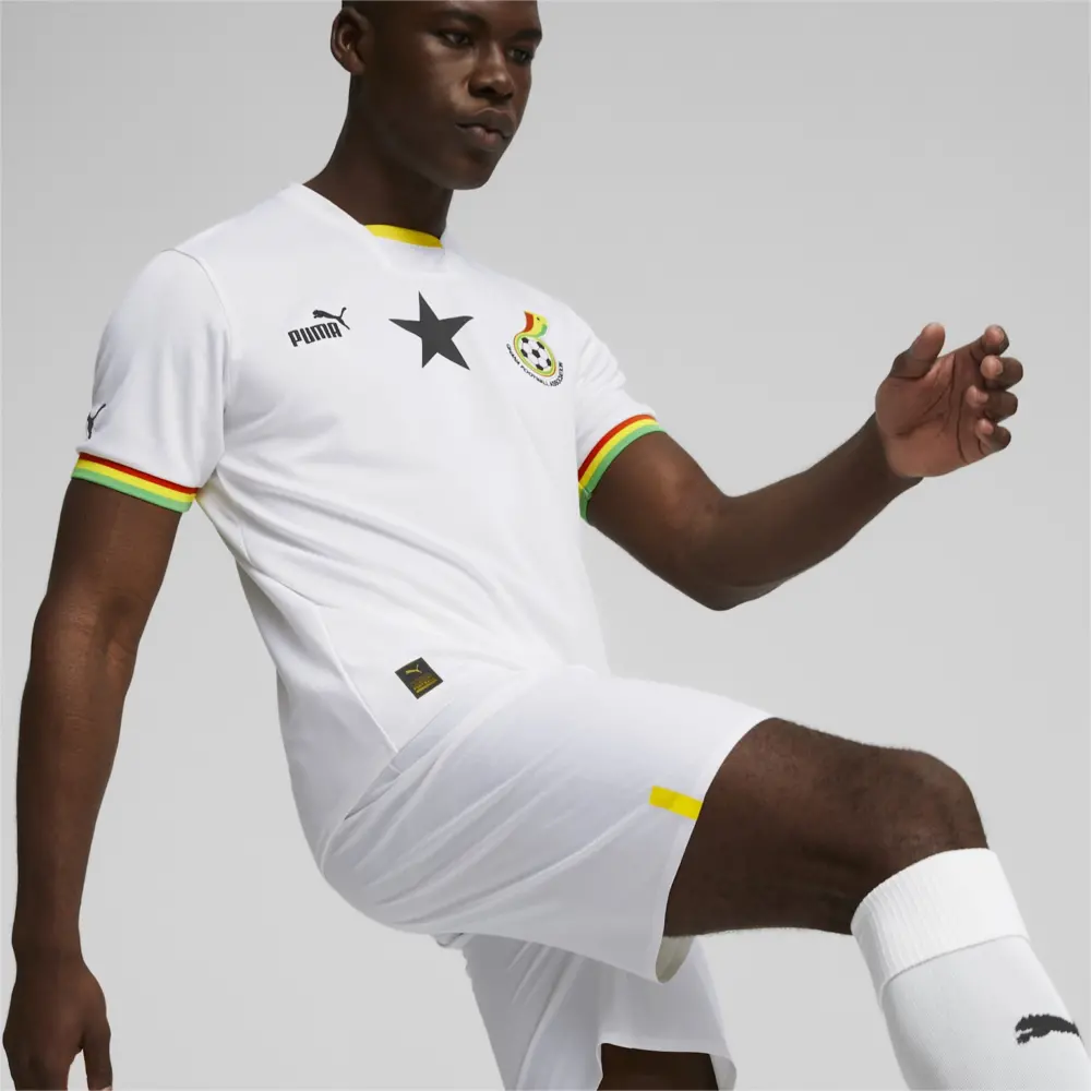 Áo Puma Ghana 2024 Home Jersey ‘White’ 765780-01 - Ảnh 3