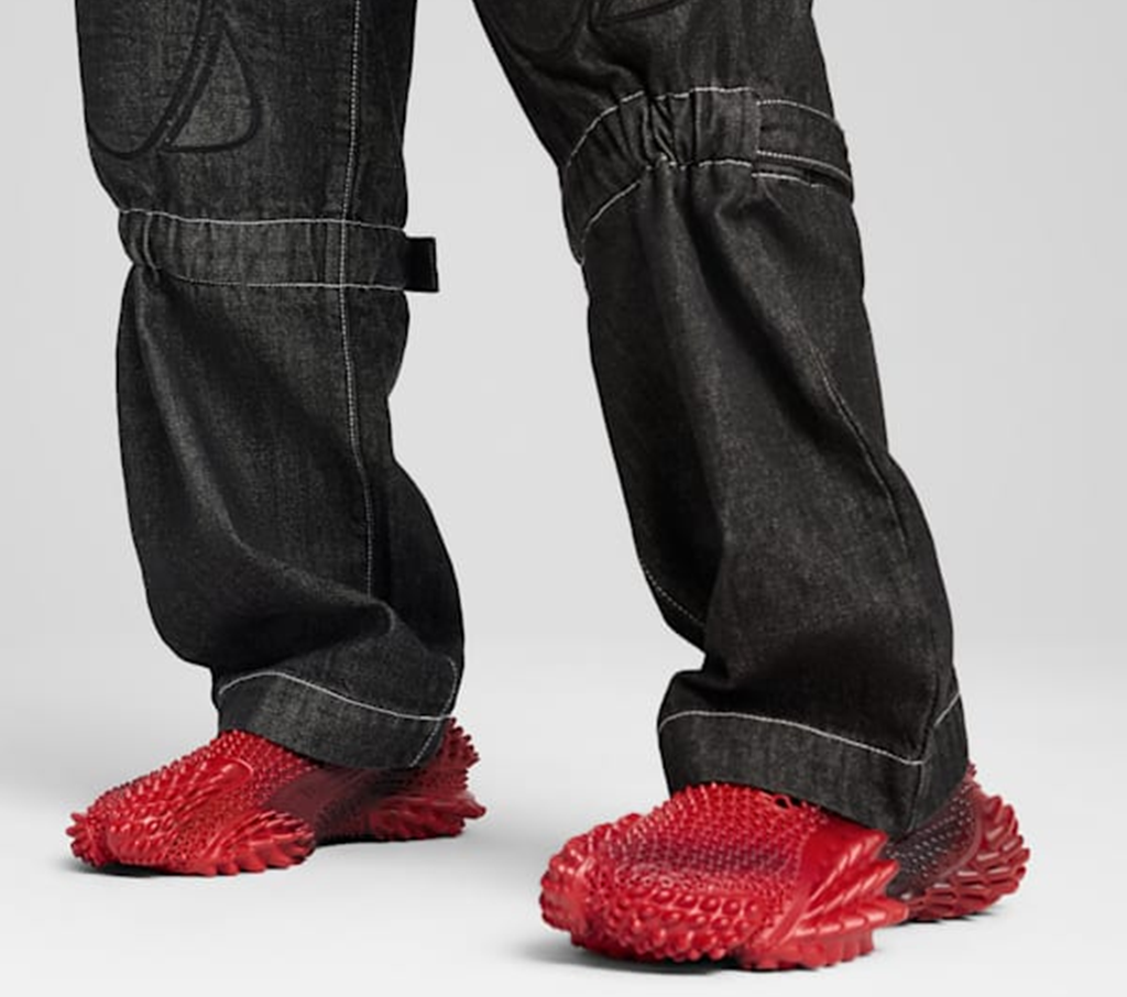 Giày Puma A$AP ROCKY x Mostro 3.D Slip-on 'Red' 404187-01 - Ảnh 3