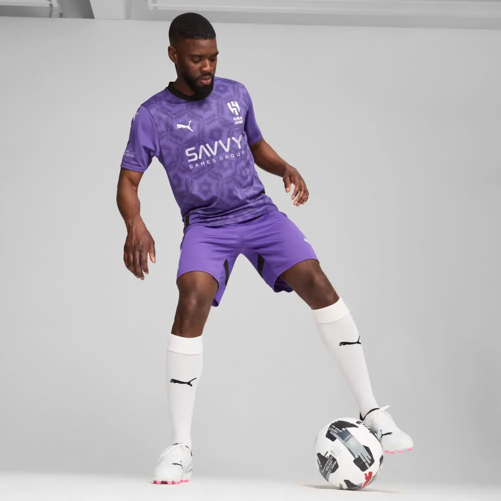 Alternative view of Áo Puma Al Hilal Saudi F.C. 24/25 Third Jersey ‘Violet’ 778883-03