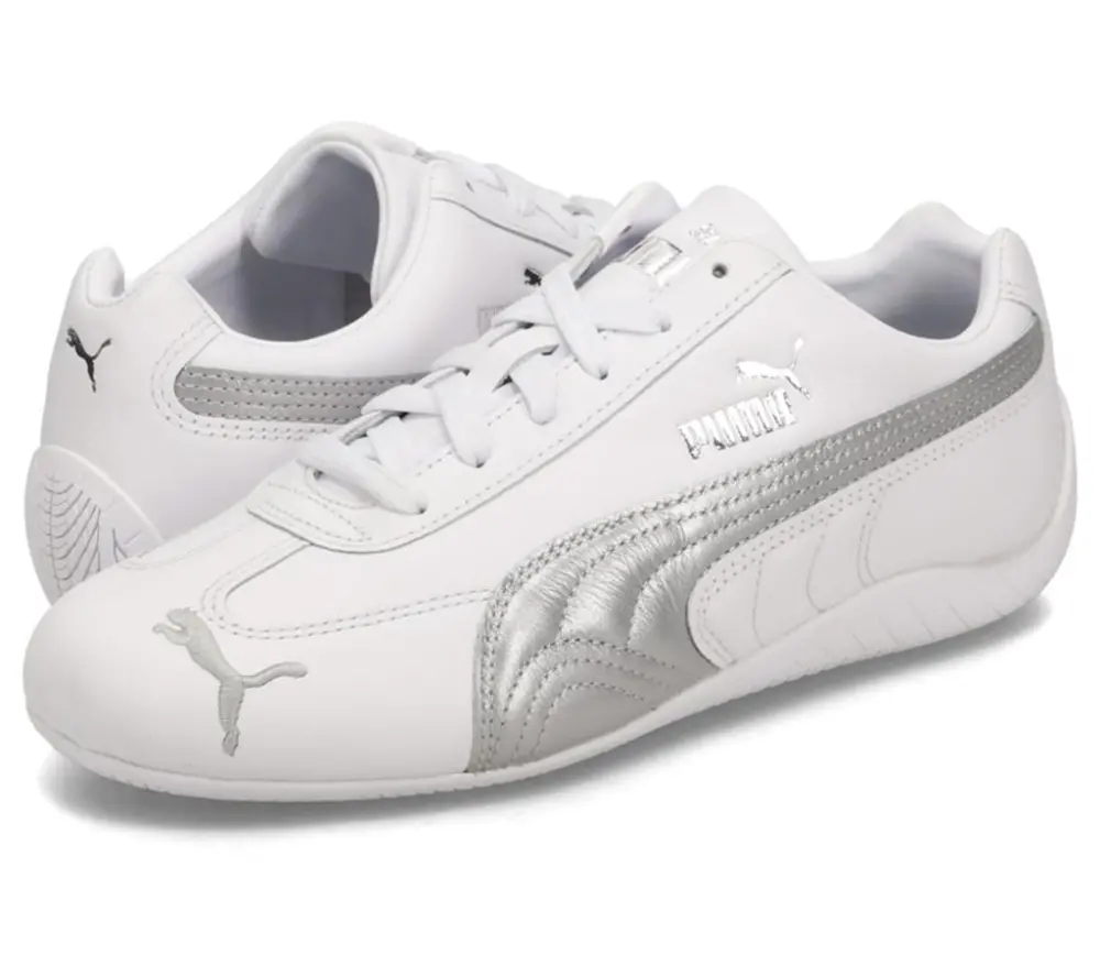 Giày Puma Speedcat OG Leather ‘White Silver’ 401603-03 - Ảnh 3
