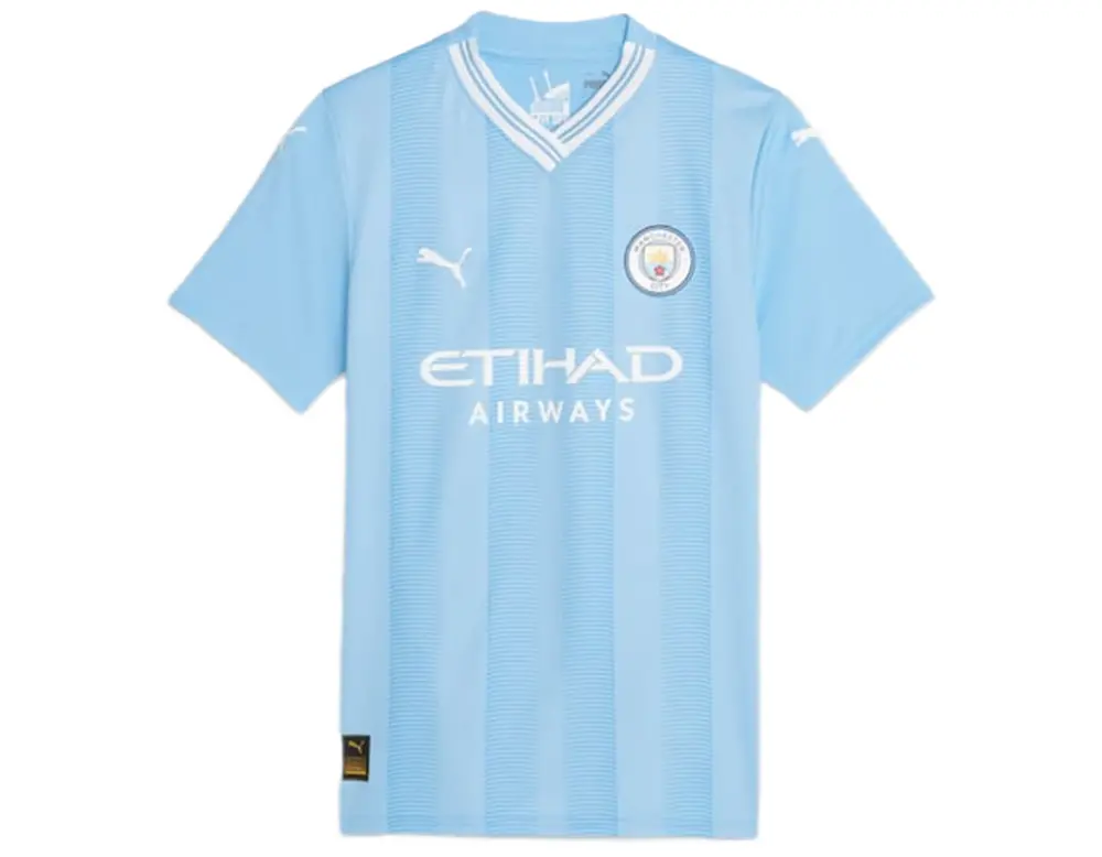 Áo Puma Manchester City 23/24 Home Jersey ‘Blue White’ 770440-01