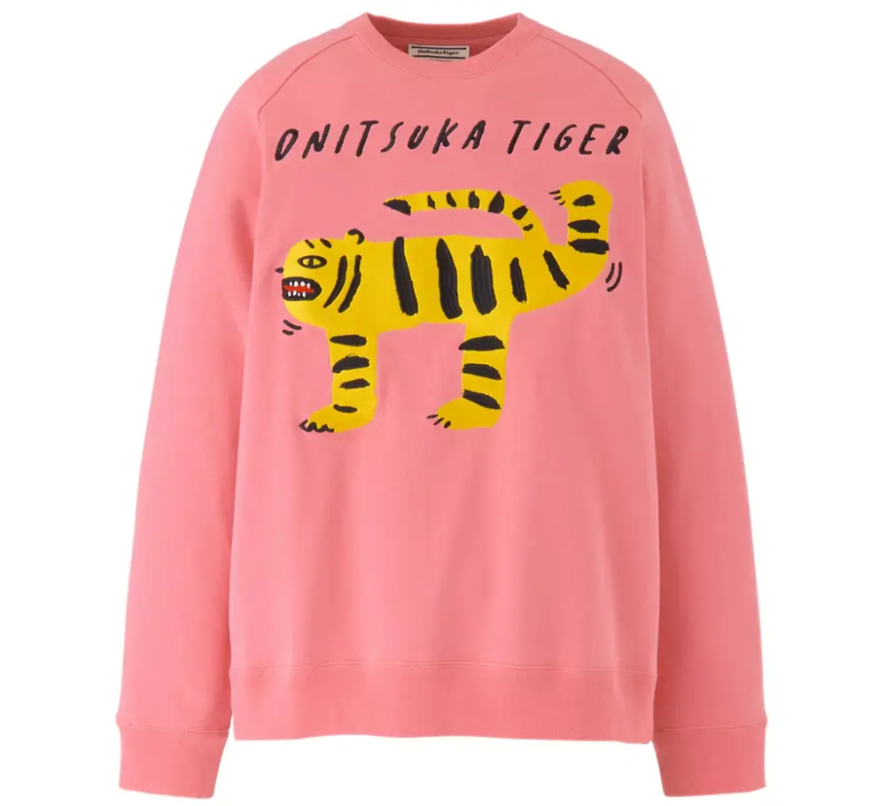 Áo Onitsuka Tiger Sweat Top 'Light Pink' 2183B410-700