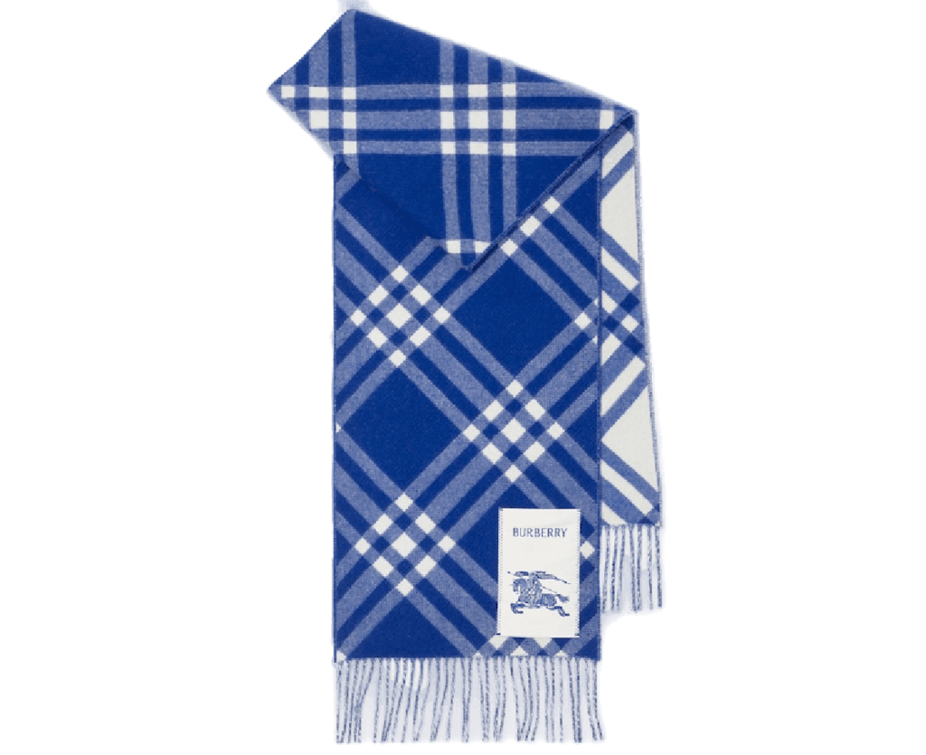 Khăn Burberry Check Cashmere Scarf 'Knight' 80997101