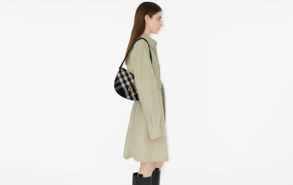 Túi Nữ Burberry Medium Rocking Horse Bag 'Black' 80930631 - Ảnh 3