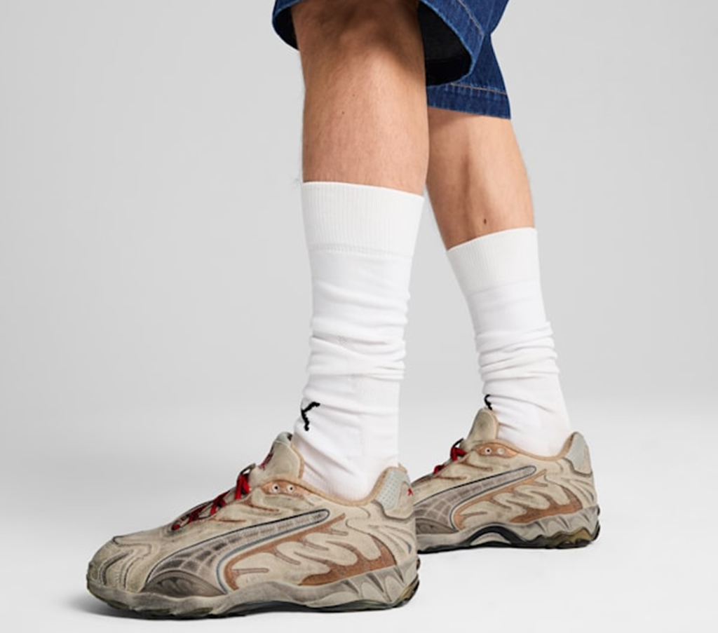 Giày Puma x A$AP ROCKY Inhale Distressed Canvas 'Alpine Snow' 401624-01 - Ảnh 3