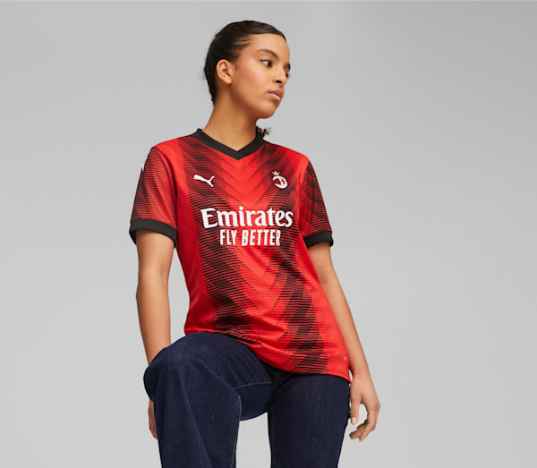Áo AC Milan 23/24 Women's Home Jersey 770384-01 - Ảnh 2