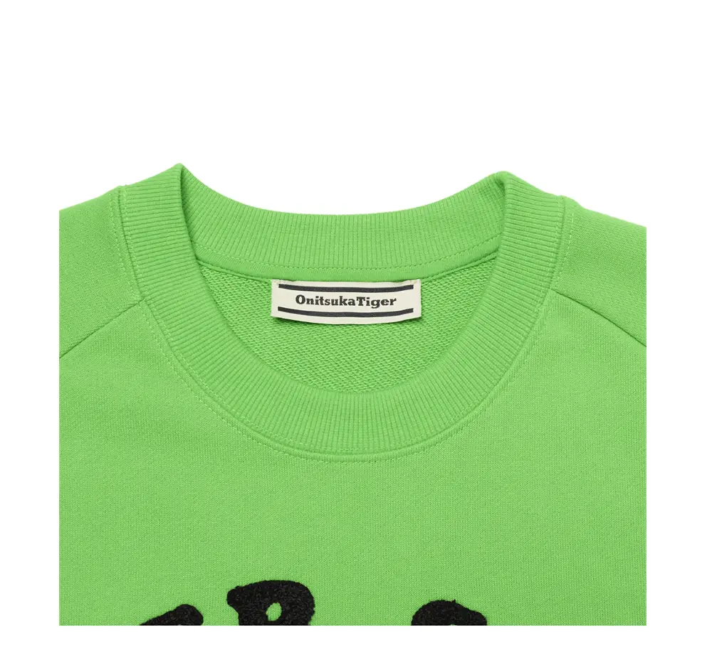 Áo Onitsuka Tiger Sweat Top Hot 'Green' 2183B180-301 - Ảnh 4