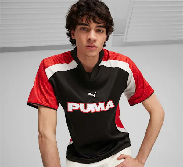 Alternative view of Áo Puma Football Jersey 'Black' 627936-01