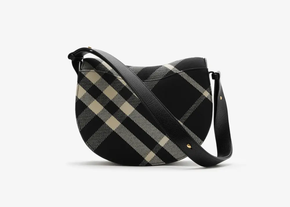 Túi Nữ Burberry Medium Rocking Horse Bag 'Black' 80930631 - Ảnh 5