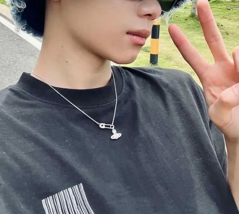 Dây Chuyền Vivienne Westwood Lucrece ‘Silver’ 6302029102P102P102 - Ảnh 5