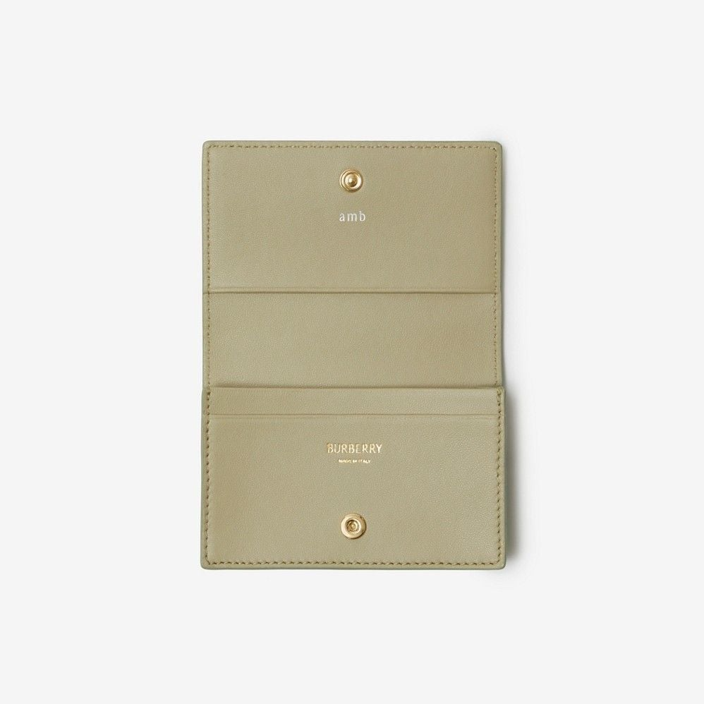 Ví Burberry Check Business Card Case ‘Lichen’ 80860091 - Ảnh 2