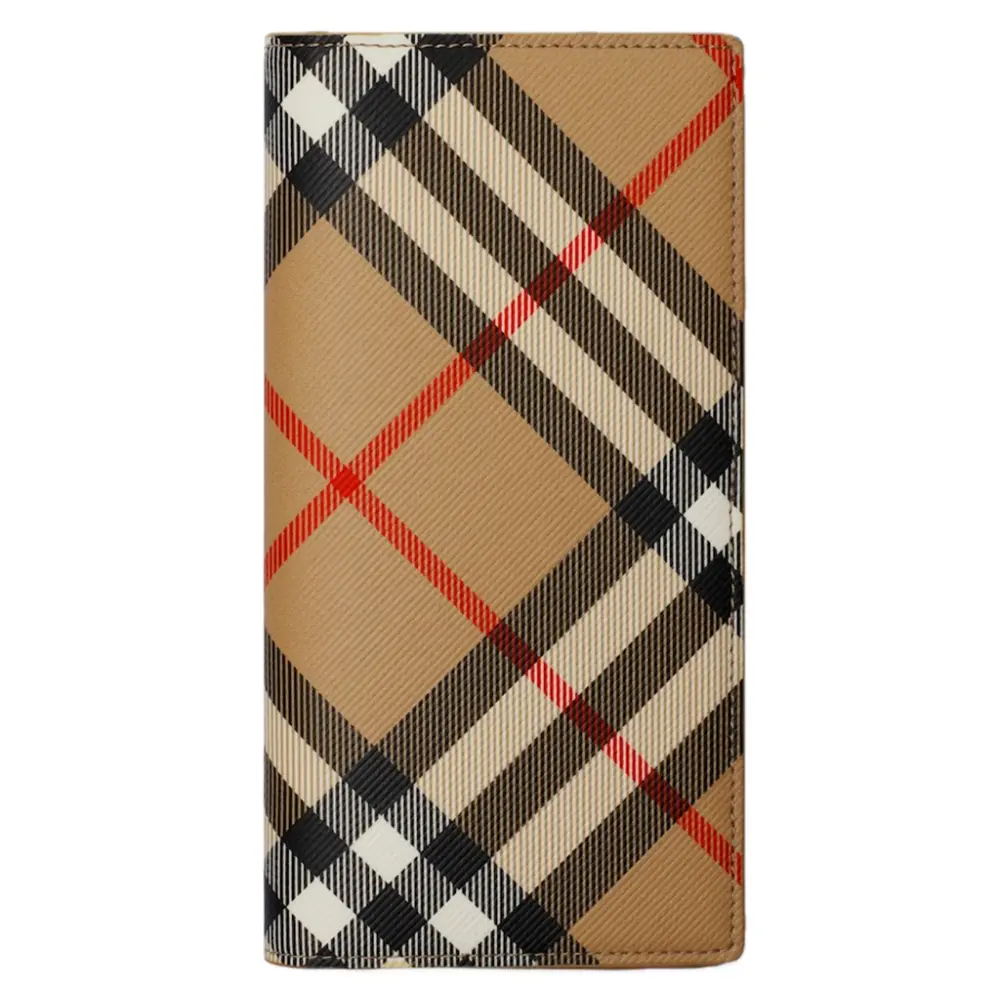 Ví Burberry Check Continental Wallet ‘Sand’ 80919211