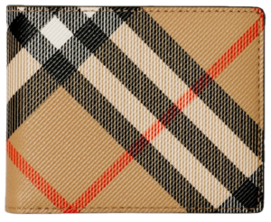 Ví Burberry Check Slim Bifold Wallet ‘Sand’ 80956931