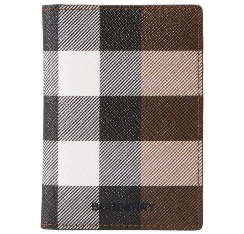 Ví Burberry Check Folding Card Case ‘Brown’ 80651631