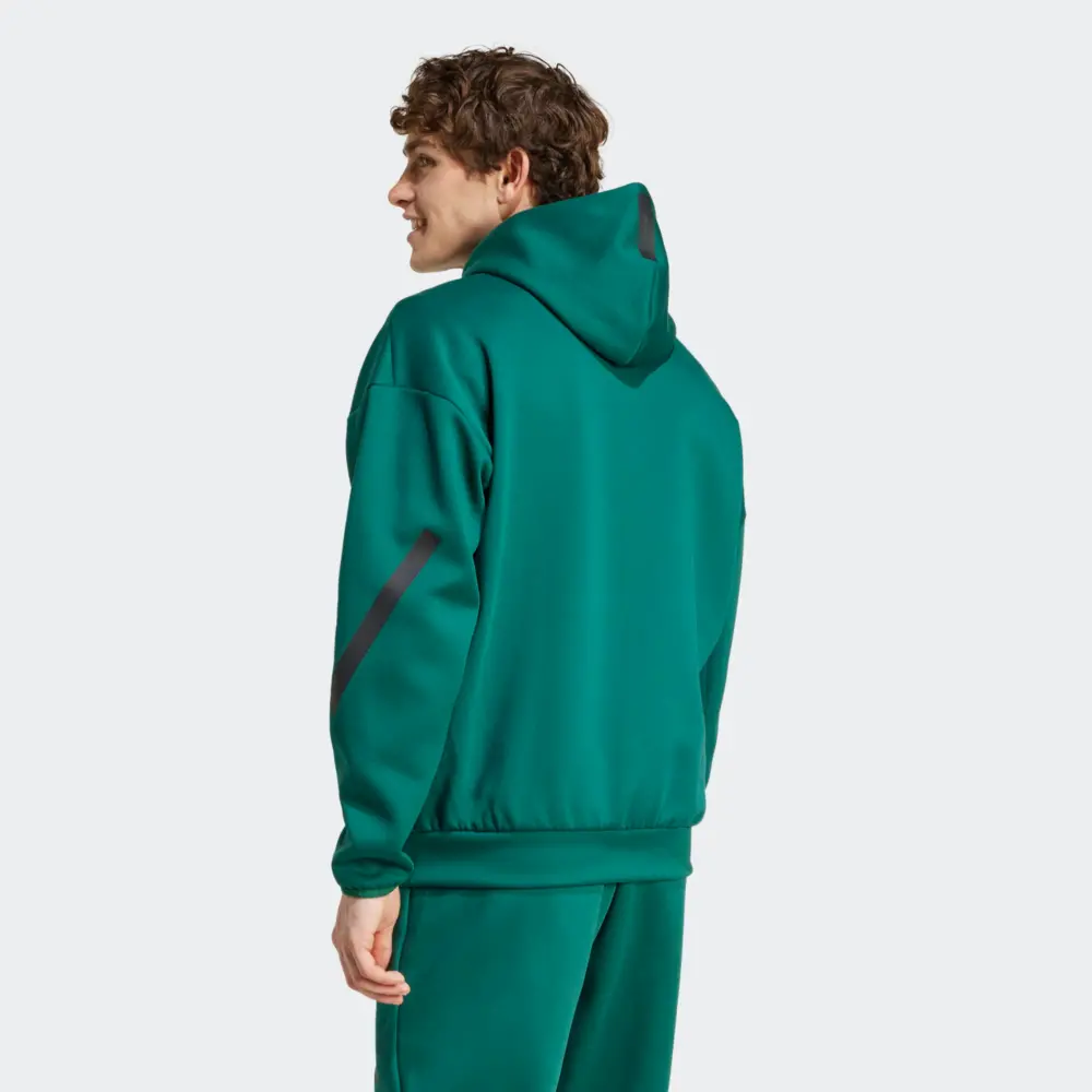 Áo Adidas Z.N.E. Full-Zip Hooded Track Jacket ‘Green’ JF6539 - Ảnh 3