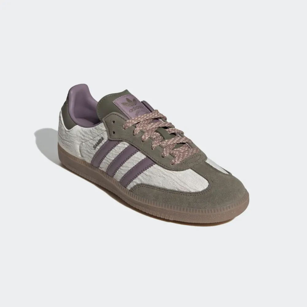 Giày Adidas Samba OG Mineral ‘Green Purple’ JP5675 - Ảnh 3