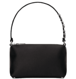 Túi Alexander Wang Heiress Satin Pouch With Crystal Logo 'Black' 20121P77T001
