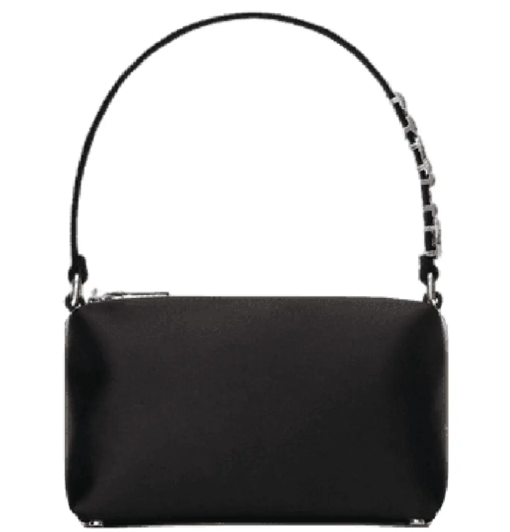 Túi Alexander Wang Heiress Satin Pouch With Crystal Logo 'Black' 20121P77T001