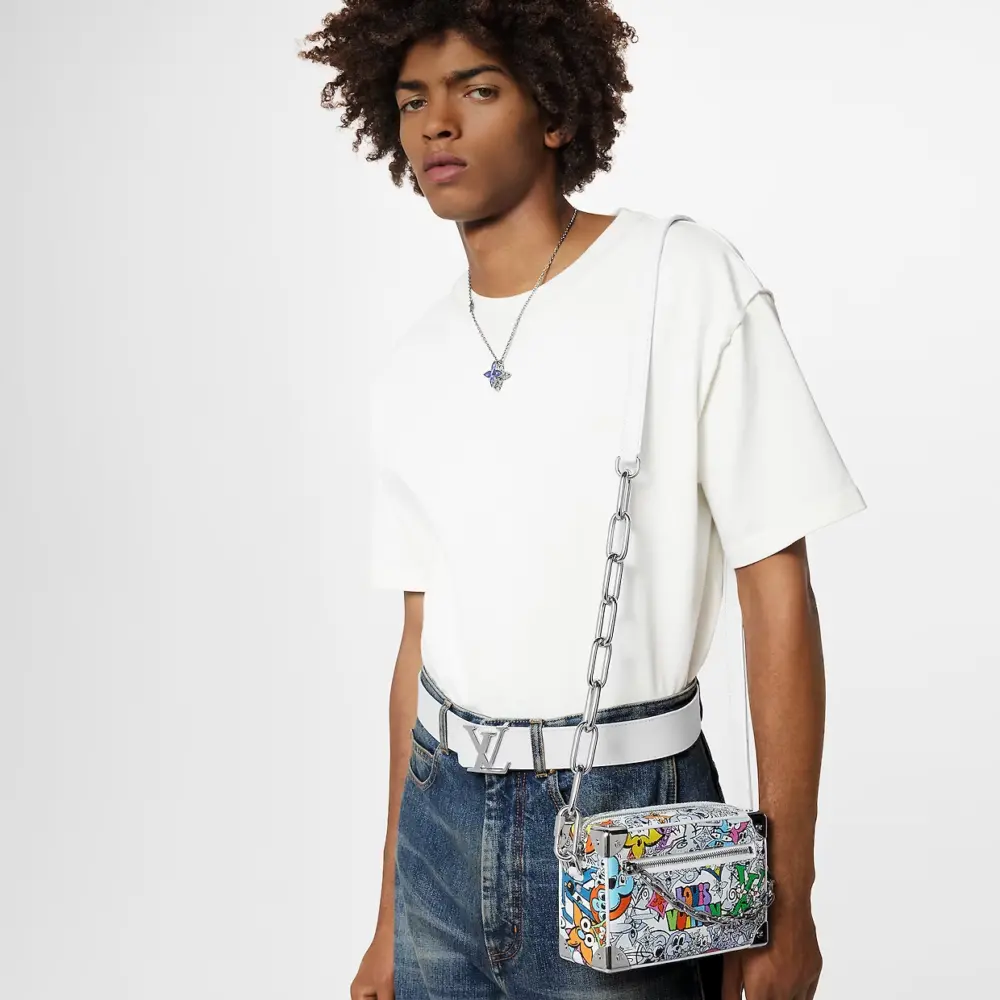 Túi Louis Vuitton Mini Soft Trunk ‘Multicoloured’ M82008 - Ảnh 4